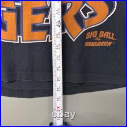 Vintage Wauldron University of Memphis State Tigers Shirt AOP Blue Big Ball XL