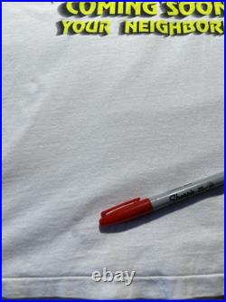 Vintage Weed Marijuana Military T-Shirt 1990 Single Stitch Size XL Smoke 420