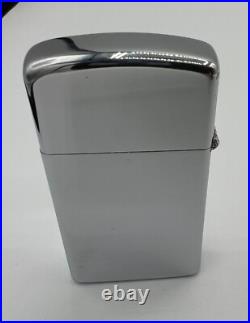 Vintage Zippo Slim United States Navy LOGO Lighter Never Fired