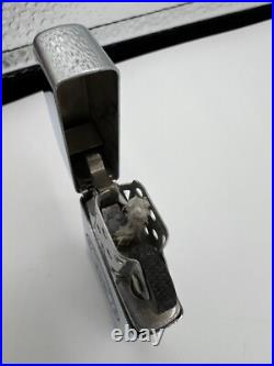 Vintage Zippo Slim United States Navy LOGO Lighter Never Fired