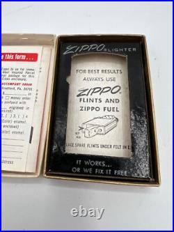 Vintage Zippo Slim United States Navy LOGO Lighter Never Fired