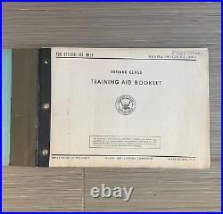 Vintage ssn 688 class training aid booklet NAVSEA 0903-LP-021-3010