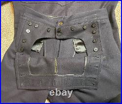 Vntg 1940's WWII Era US Navy Dress Blue Wool Crackerjack Uniform The Buccaneer