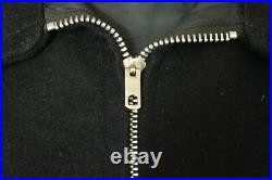 Vtg 1981 82 US Navy USS Davis DD-937 Wool Souvenir Jacket Med. Cruise Skull