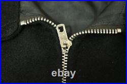 Vtg 1981 82 US Navy USS Davis DD-937 Wool Souvenir Jacket Med. Cruise Skull