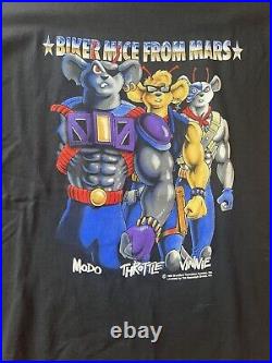 Vtg 1994 90s Biker Mice From Mars Hard Licensed T-Shirt Mens Large Rare Grail