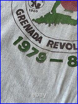 Vtg 80s Socialist Grenada PRG Coup Marxist Cold War Invasion Reagan USSR Sz. S/M