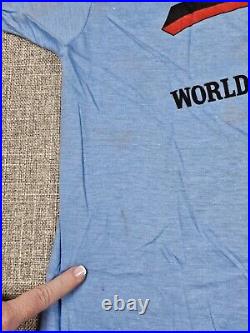 Vtg Bambu Rolling Papers Shirt Medium Cheech Chong 420 Marijuana 2 Sided NOS