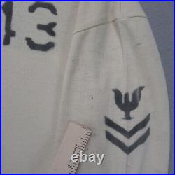 Vtg DriFire Flame Retardant FR Shirt L US Navy Deck Jersey Pukin' Dogs VFA-143