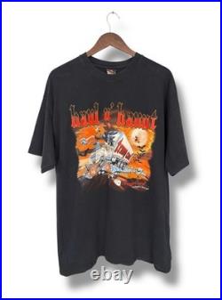 Vtg Trump T-Shirt Halloween Trump Card Extremely Rare XL