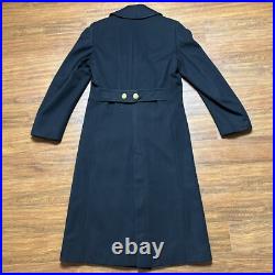 Vtg US Naval Academy Midshipman's Officer's Peacoat By Jacob Reed's Sons Coat