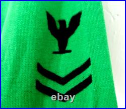 Vtg US Navy VFA-195 AZ Flight Deck Jersey Fire Resistant Green Shirt XL USA