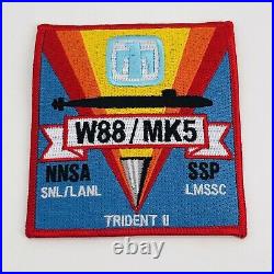 W88 MK5 TRIDENT II Nuclear Sub Patch 3.5 NNSA SNL LANL SSP LMSSC