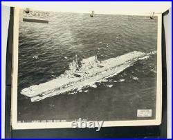 WW II Navy Pre-Flight School 1943 Restricted Ship Identification 75 USS photos