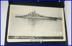 WW II Navy Pre-Flight School 1943 Restricted Ship Identification 75 USS photos