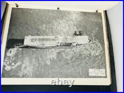 WW II Navy Pre-Flight School 1943 Restricted Ship Identification 75 USS photos
