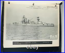 WW II Navy Pre-Flight School 1943 Restricted Ship Identification 75 USS photos