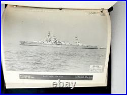 WW II Navy Pre-Flight School 1943 Restricted Ship Identification 75 USS photos