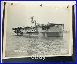 WW II Navy Pre-Flight School 1943 Restricted Ship Identification 75 USS photos