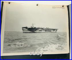 WW II Navy Pre-Flight School 1943 Restricted Ship Identification 75 USS photos