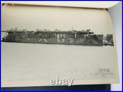 WW II Navy Pre-Flight School 1943 Restricted Ship Identification 75 USS photos