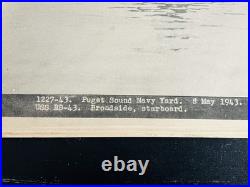 WW II Navy Pre-Flight School 1943 Restricted Ship Identification 75 USS photos