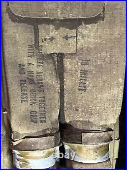 WW2 1944 USN LIFE PRESERVER BELT Eagle Rubber CO. WWII