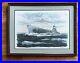WW2-Battleship-USS-NORTH-CAROLINA-55-Watercolor-Print-By-PAUL-N-NORTON-Framed-01-nvjy
