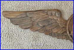 WW2, Korean, Vietnam War US Navy Air Forces Air Crew Wings Carved Wood
