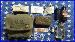 WW2 M2 Jungle First Aid Kit Atabrine USMC Marine Corps Army GI USN Navy Corpsman