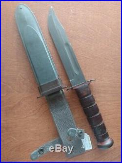 WW2 NAVY PAL RH37 FIGHTING KNIFE with RED SPACERS model MK2 REMINGTON