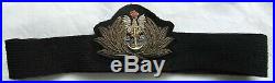 WW2 Polish Officers Navy hat badge