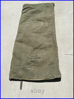 WW2 U. S. Navy Model 1935 Canvas Bedroll Bedding Roll Field Gear