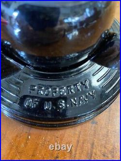 WW2 U. S. Navy Officers Glass Swivodex Fountain Pen