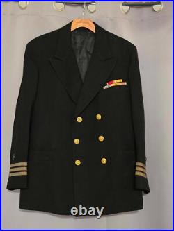 WW2 UNITED STATES NAVY Named Black JACKET