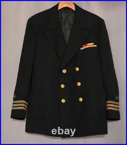 WW2 UNITED STATES NAVY Named Black JACKET