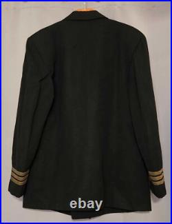 WW2 UNITED STATES NAVY Named Black JACKET