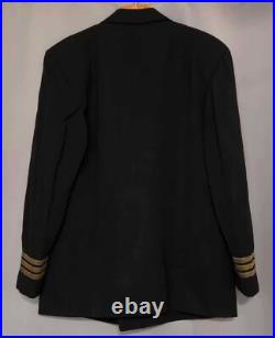 WW2 UNITED STATES NAVY Named Black JACKET