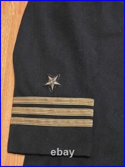 WW2 UNITED STATES NAVY Named Black JACKET