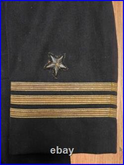 WW2 UNITED STATES NAVY Named Black JACKET