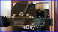 WW2 US NAVY BOMBER M7 NORDEN BOMBSIGHT With STAND GYRO FIRES UP, IT WORKS B17 B24
