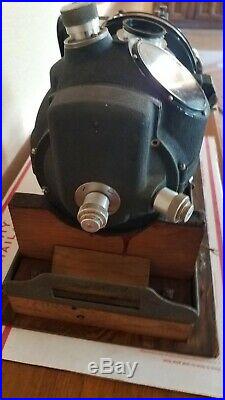 WW2 US NAVY BOMBER M7 NORDEN BOMBSIGHT With STAND GYRO FIRES UP, IT WORKS B17 B24