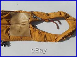 WW2 US Navy Marine Air Corp Type B-3 Life Vest Good year Date 9-10-1942 Rare