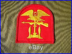 WW2 US Navy Naval Amphibious Forces Patch on Twill Rare Variation USN
