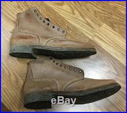 WW2 USMC BOONDOCKERS FIELD SHOES BOOTS NOS UNISSUED Size 11 USN Navy