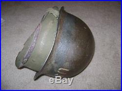 WW2 USN Beach Helmet Named