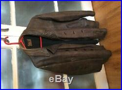 WW2 WWII Kriegsmarine German Navy leather U-boat jacket