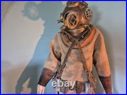 WWII 1940s Mark V Diving Suit with Mannequin