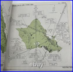 WWII 1945 Hawaiian Area Booklet Commander Air Force Pacific Fleet US Navy Maps