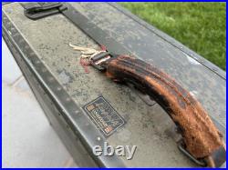 WWII Era US NAVY Aviation Seapack OSHKOSH Miltary Suitcase Luggage